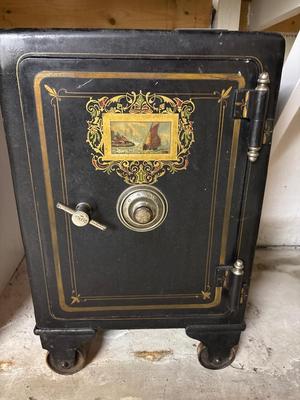 Antique safe