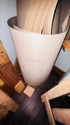 SCRAP LUMBER FOR PROJECTS, SAS HORSES, GOOD SIZED ROLL OF RAM BOARD AND DRYWALL SHIMS
