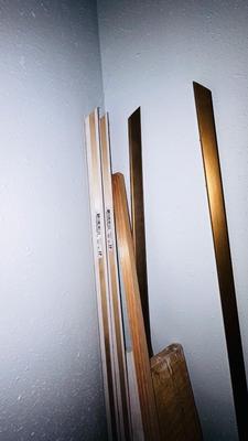 SCRAP LUMBER FOR PROJECTS, SAS HORSES, GOOD SIZED ROLL OF RAM BOARD AND DRYWALL SHIMS