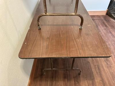 2 FOLDING WORK TABLES
