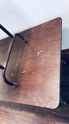 2 FOLDING WORK TABLES