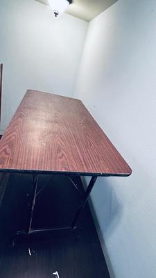 2 FOLDING WORK TABLES