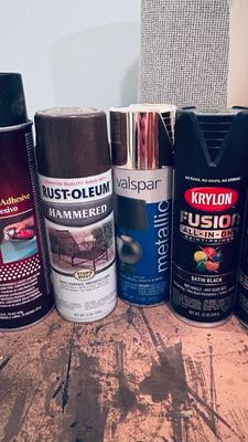 SPRAY PAINTS, POLYURETHANE, AND MORE!