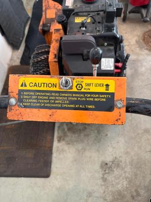 Crary Bearcat snow thrower