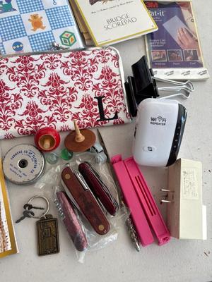 Puzzle, books, vintage banks, and more