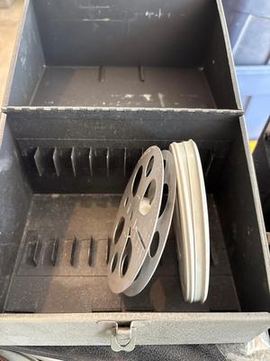 Kodascope projector & reels