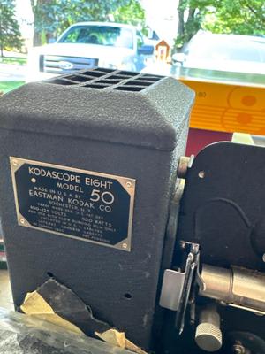 Kodascope projector & reels
