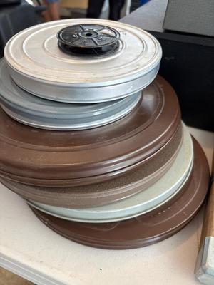 Kodascope projector & reels