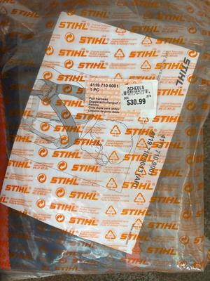 Browning trail cams, chair & Stihl backpack strap