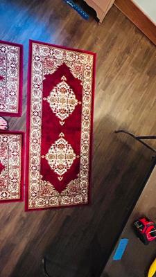 3 PIECE MATCHING HOME DYNAMIX RUGS