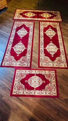 3 PIECE MATCHING HOME DYNAMIX RUGS