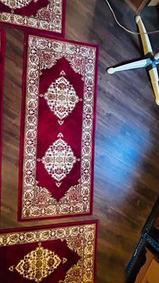 3 PIECE MATCHING HOME DYNAMIX RUGS