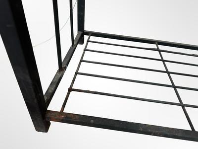 Metal Baker’s Rack with Wood Shelf