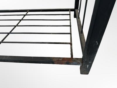 Metal Baker’s Rack with Wood Shelf