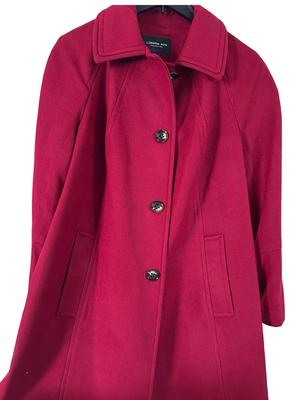 New With Tags London Fog Red Wool Blend Coat – Size 1X