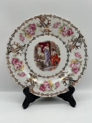 Set of 4 Vintage Higgins & Seiter Austria Plates