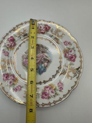 Set of 4 Vintage Higgins & Seiter Austria Plates