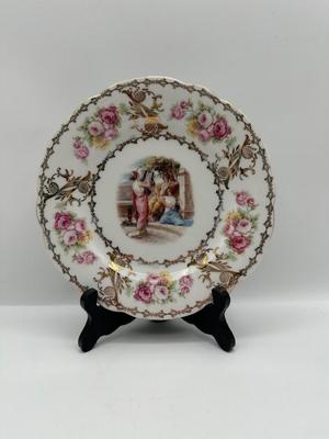 Set of 4 Vintage Higgins & Seiter Austria Plates