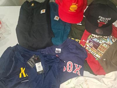 Sale Photo Thumbnail #63: Vintage Clothing Lot Shirts Mostly XL and Large | Stiched Table Cloth