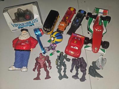 Sale Photo Thumbnail #70: Toy Lot | Action Figures, Pokémon, Diecast Tractor, Disney Cars