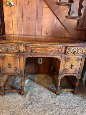 Sale Photo Thumbnail #751: Awesome pieces! Desk 46x23x31.