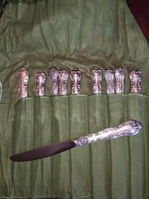 Sterling silver Gorham Butter knives.