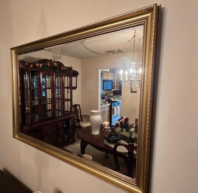 LOT 52D: Large Framed Mirror