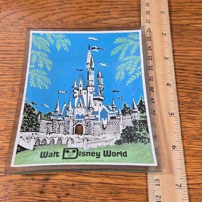 LOT 54D: The Art of Disney Book, Donald Duck Mug, Miniature Mickey Mouse Figure, Disney World Trinket Tray, Mickey Conductor Music Box,...