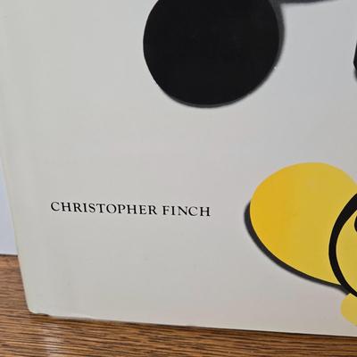 LOT 54D: The Art of Disney Book, Donald Duck Mug, Miniature Mickey Mouse Figure, Disney World Trinket Tray, Mickey Conductor Music Box,...