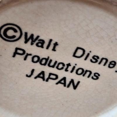 LOT 54D: The Art of Disney Book, Donald Duck Mug, Miniature Mickey Mouse Figure, Disney World Trinket Tray, Mickey Conductor Music Box,...