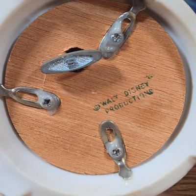 LOT 54D: The Art of Disney Book, Donald Duck Mug, Miniature Mickey Mouse Figure, Disney World Trinket Tray, Mickey Conductor Music Box,...