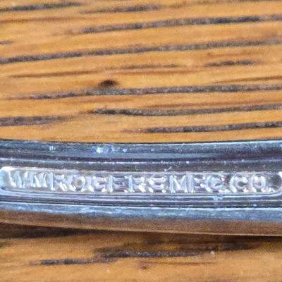 LOT 55D: Assorted Stainless Flat Ware and Various Silver Plated Presidential Spoons