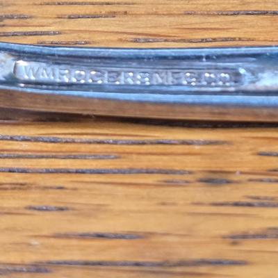 LOT 55D: Assorted Stainless Flat Ware and Various Silver Plated Presidential Spoons