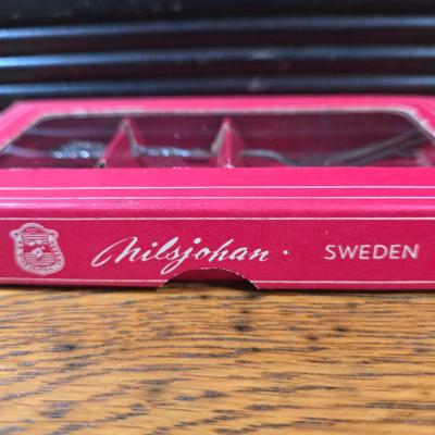 LOT 55D: Assorted Stainless Flat Ware and Various Silver Plated Presidential Spoons