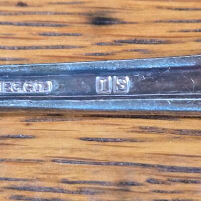 LOT 55D: Assorted Stainless Flat Ware and Various Silver Plated Presidential Spoons