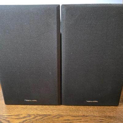 LOT 56D: Two Realistic Speakers