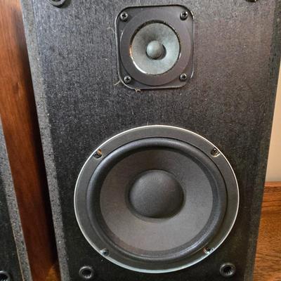 LOT 56D: Two Realistic Speakers