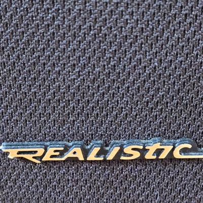 LOT 56D: Two Realistic Speakers