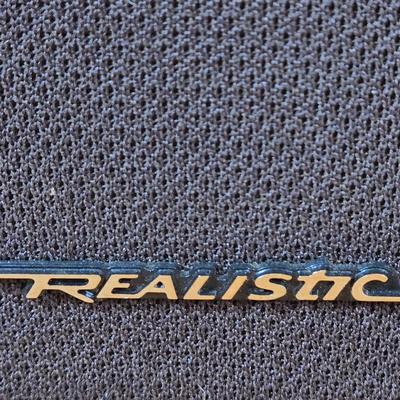 LOT 56D: Two Realistic Speakers