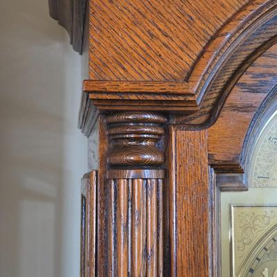 LOT 57: Howard Miller Grandfather Clock