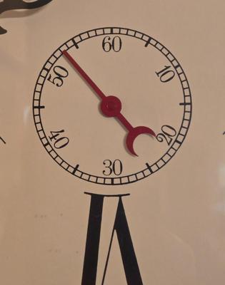 LOT 58D: Howard Miller Fables Wall Clock