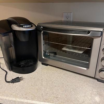 LOT 60D: Keurig Coffee Maker and Oster Countertop Oven