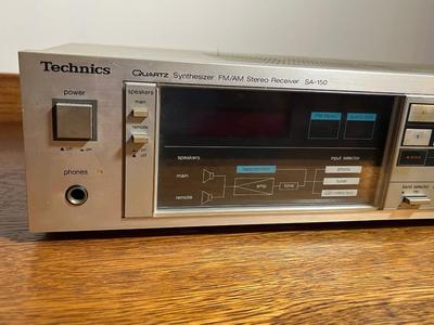 LOT 75D: Vintage Technics Stereo Receiver - SA-150
