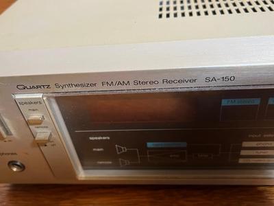 LOT 75D: Vintage Technics Stereo Receiver - SA-150