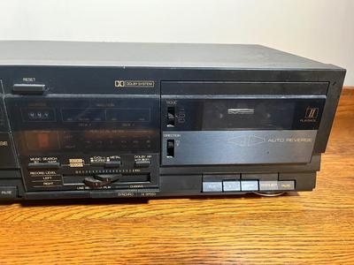 LOT 76D: Scott Dual Cassette Tape Deck - DD900B