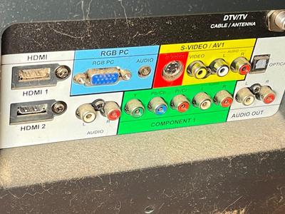 LOT 88C: Vizio 37" Flat Screen TV - VL370M