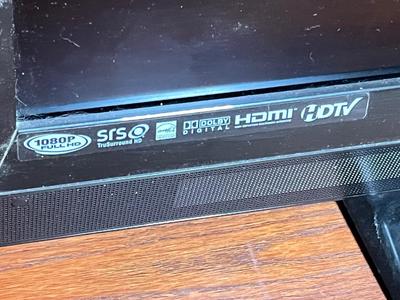 LOT 88C: Vizio 37" Flat Screen TV - VL370M