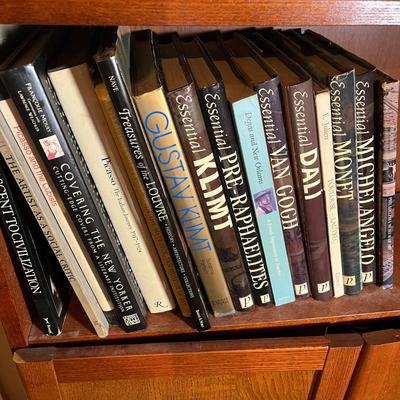 LOT 90C: Collection of Art Books - Michelangelo, Monet, Van Gogh and More