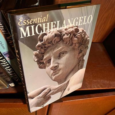 LOT 90C: Collection of Art Books - Michelangelo, Monet, Van Gogh and More