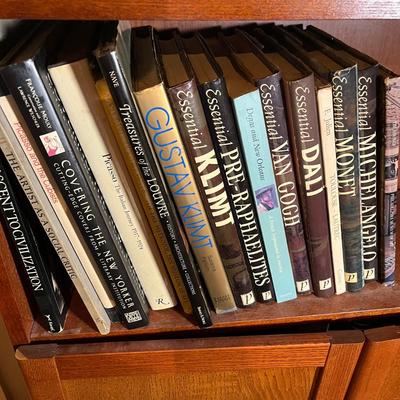 LOT 90C: Collection of Art Books - Michelangelo, Monet, Van Gogh and More